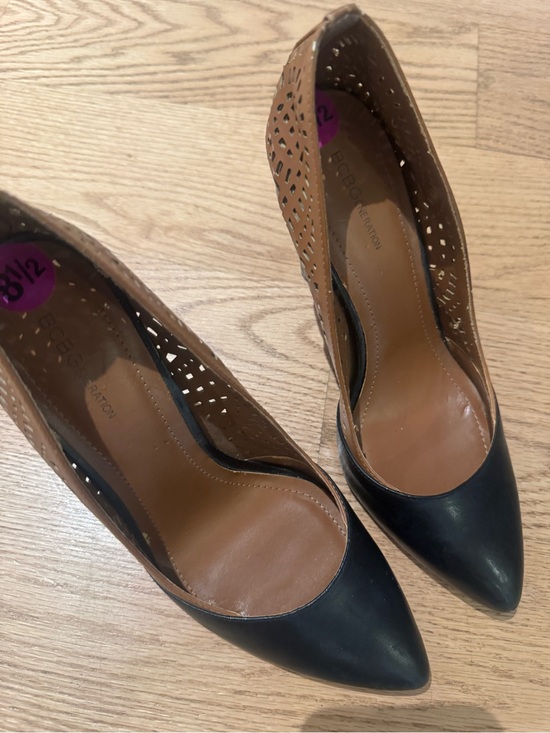 BCBGeneration | Shoes | Bcbgeneration Twotone Pointed Toe Pumps In ...